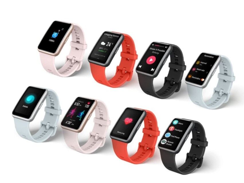 montre huawei watch fit new fonctions